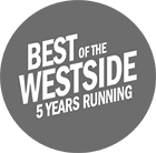 Best of the Westside 5 years running logo
